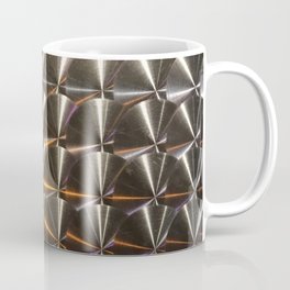 Reflections of Jupiter’s Amalthea Gossamer Ring Coffee Mug | Gold, Elegantart, Bright, Luxuriousart, Dec02, Colorful, Chicabstractart, Boldcolors, Contemporaryart, Sparkly 