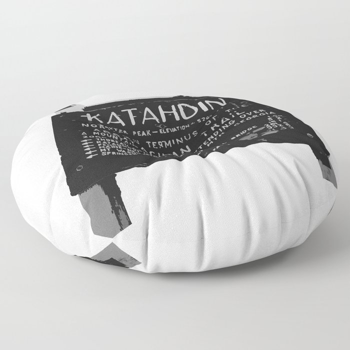 To Katahdin Floor Pillow