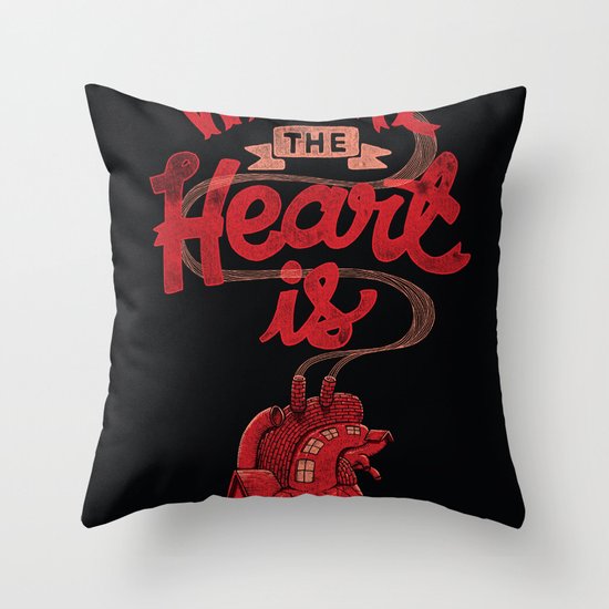 HOME Throw Pillow