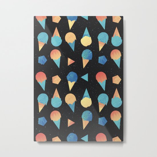 Cosmic Cream Metal Print