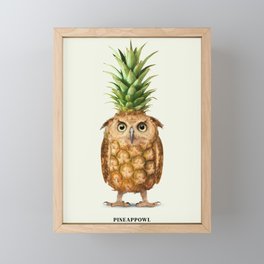 Pineappowl Framed Mini Art Print