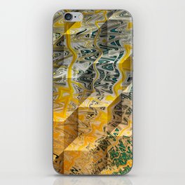 Sunny Staircase contemporary abstract art and decor iPhone Skin