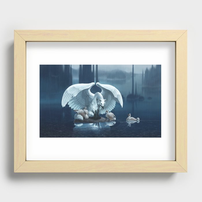Calm Water Recessed Framed Print