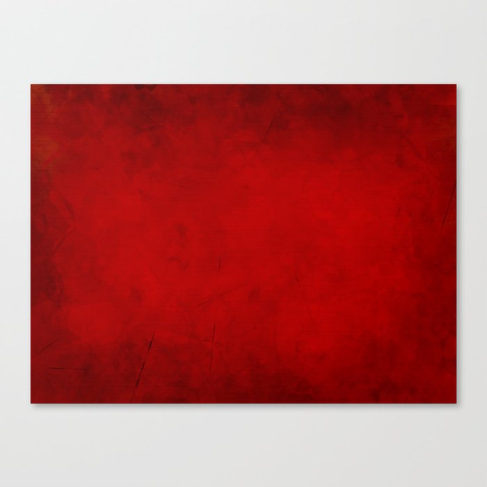 Energy red Canvas Print
