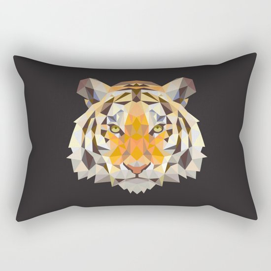 PolyTiger Rectangular Pillow