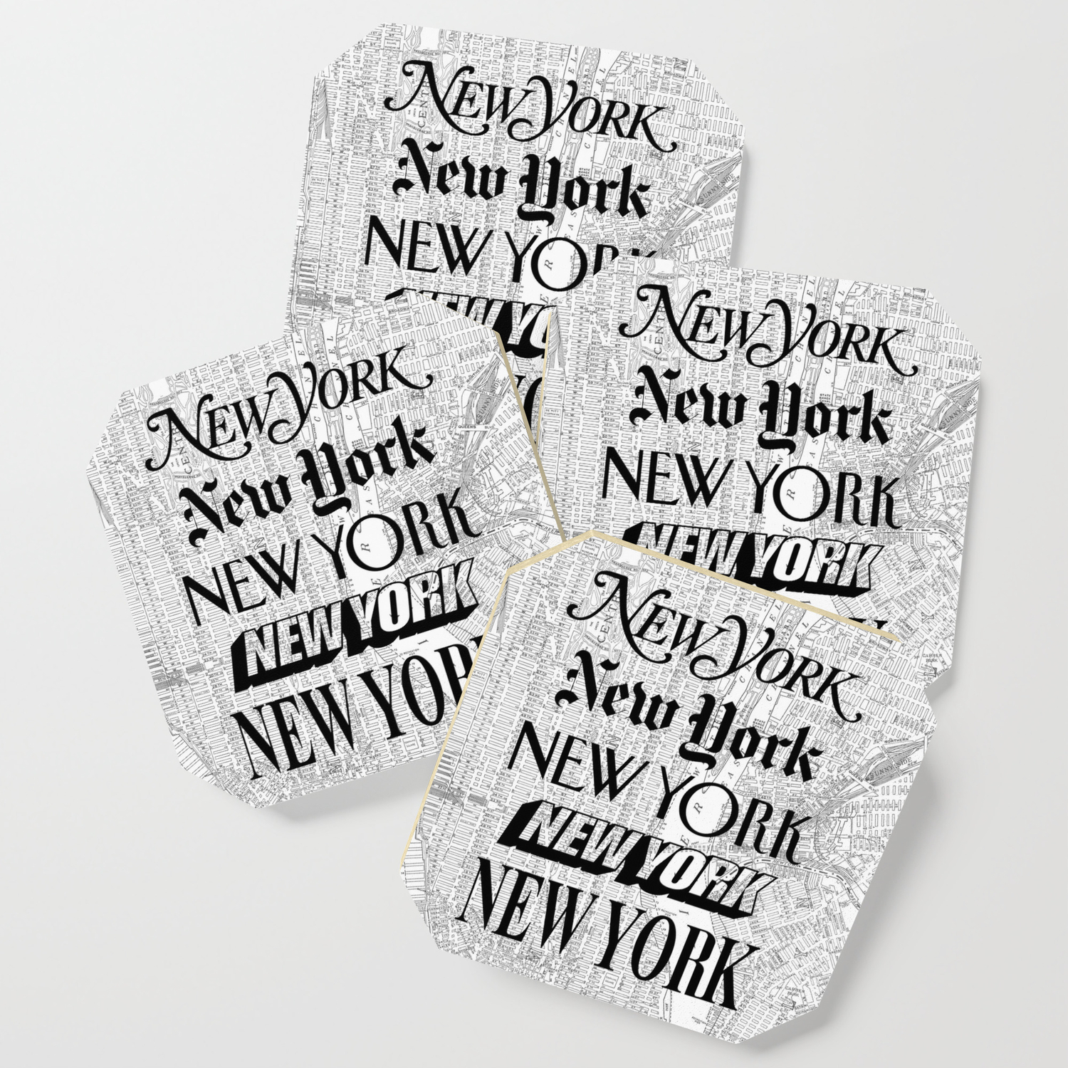 New York City Black And White New York Poster I Love Heart Nyc