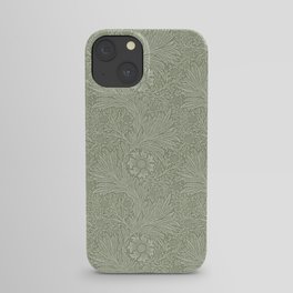 William Morris Marigold Sage Green iPhone Case