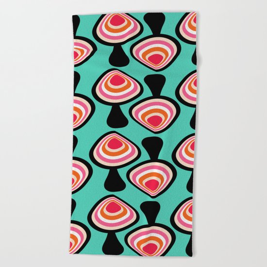 Mushrooms Beach Towel
