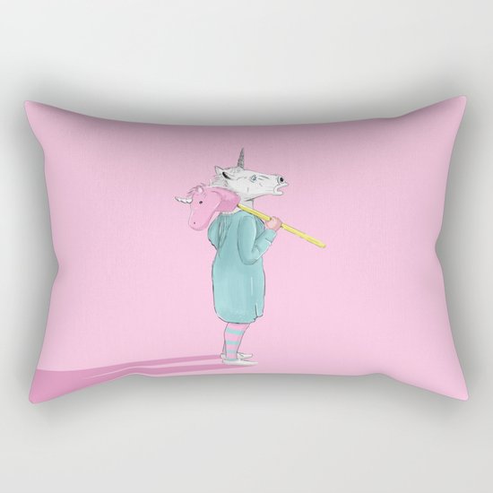 Unicorns Rectangular Pillow