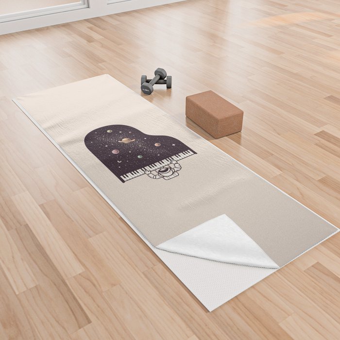 Cosmic Melody Yoga Towel