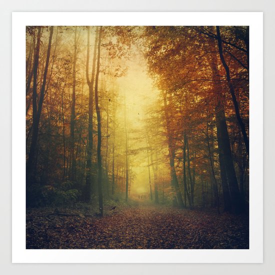 Autumn Morning Mood Art Print