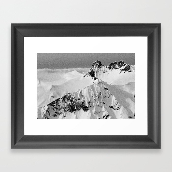 Mt.Fee Landscape series, Whistler BC Canada #4 of 5 Framed Art Print