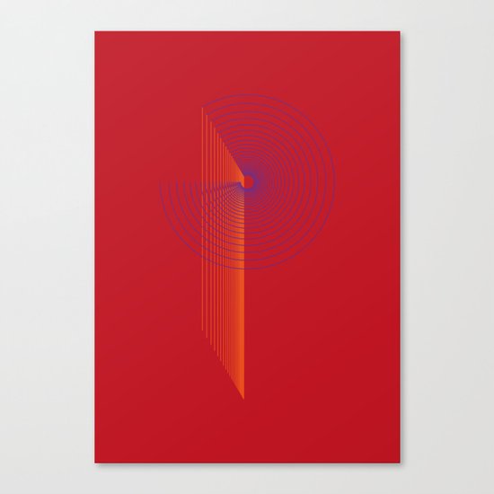 P like P Canvas Print