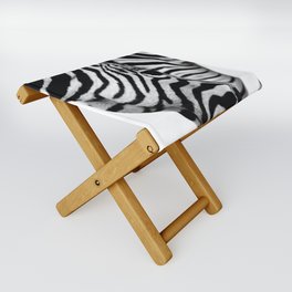 Beautiful Zebra Folding Stool