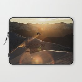 Snowboarding FS3 Sunset Laptop Sleeve