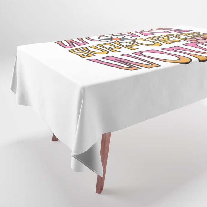 Women Supporting Women Tablecloth