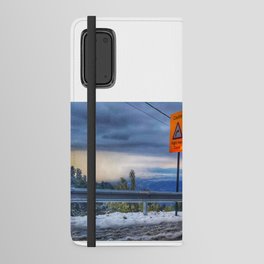 Snowscape Android Wallet Case