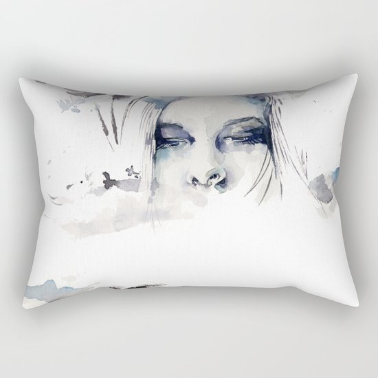 Not hearing you Rectangular Pillow