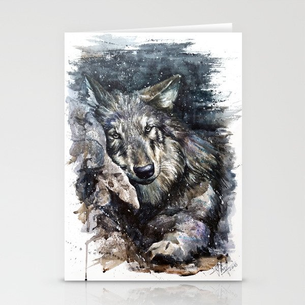 Wolf life Stationery Cards