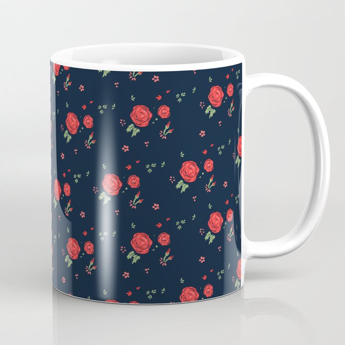 Classic western rose pattern Coffee Mug