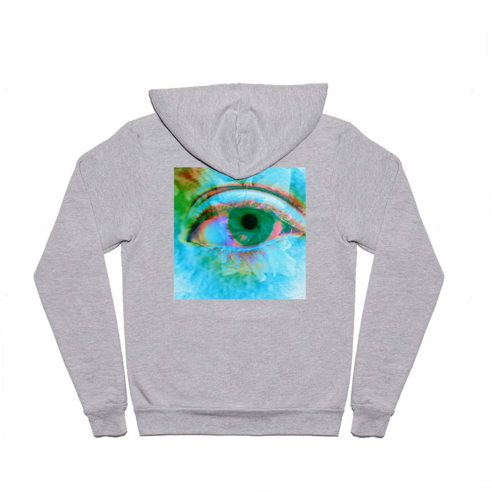 Eye in Bloom [Blue] Hoody
