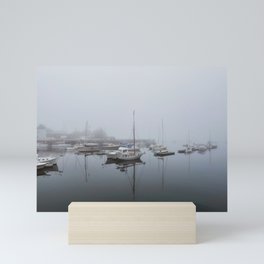 Fog Harbor Mini Art Print