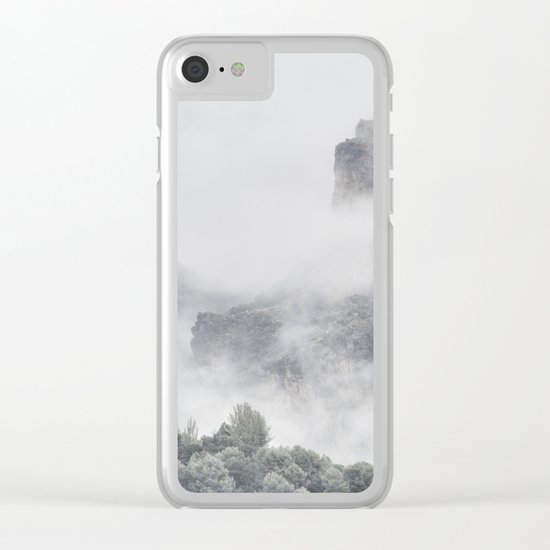"The mountains are calling to me" Clear iPhone Case