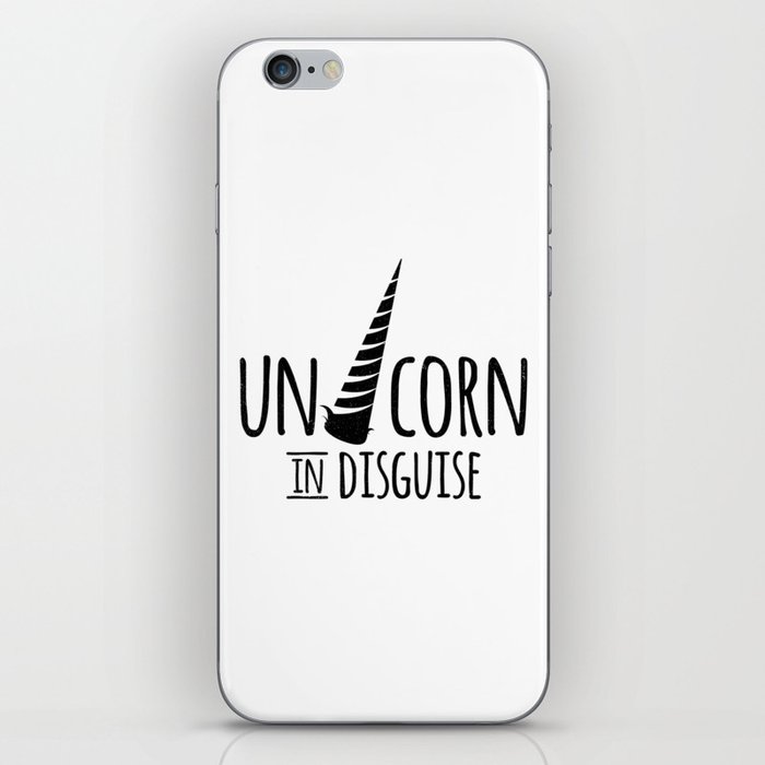 Unicorn in Disguise - Standard iPhone Skin