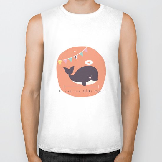 Wanda Whale Biker Tank