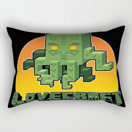 Minecraftian Rectangular Pillow