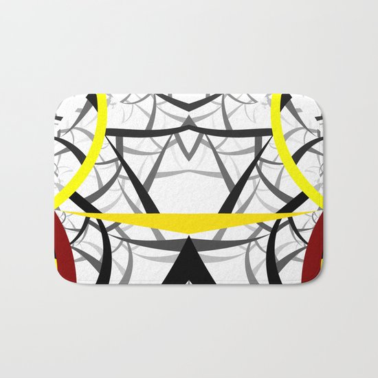 geometric architecture Bath Mat