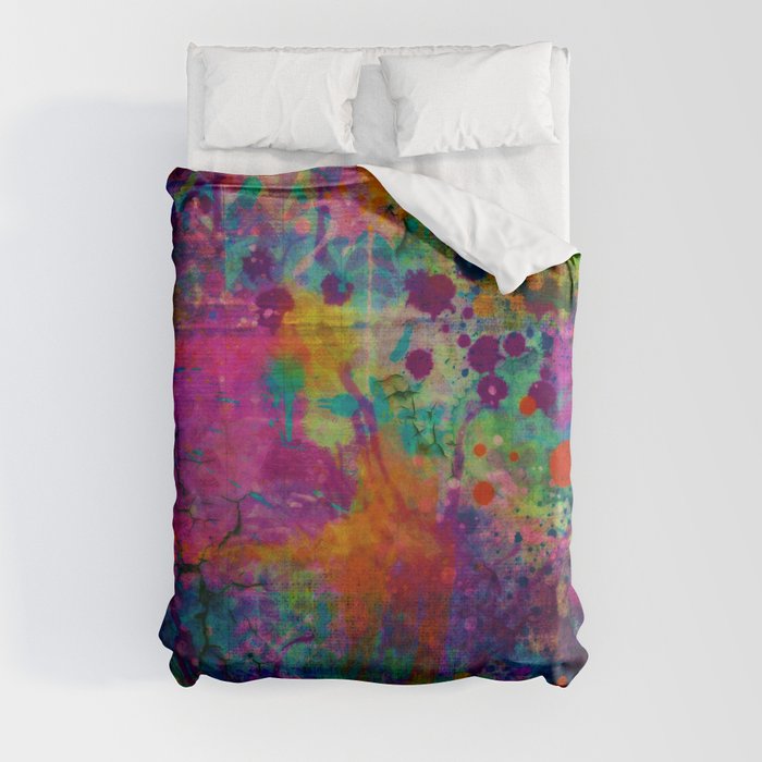 colorful canvas i Duvet Cover