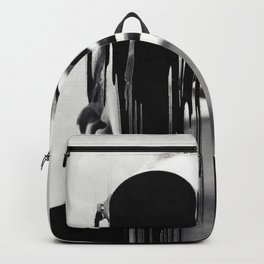 Black and white Backpack
