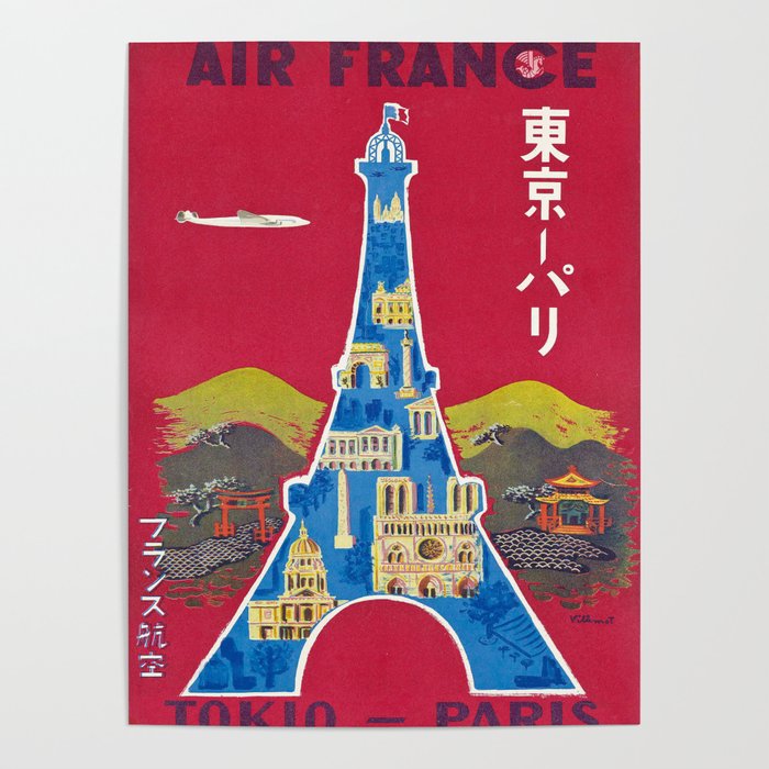 Air France Japan-posterissim