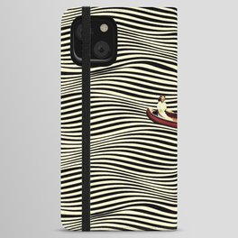 Illusionary Boat Ride iPhone Wallet Case