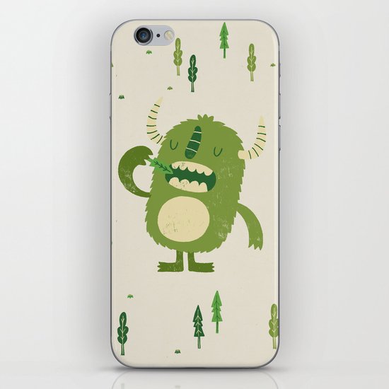 the tree muncher iPhone Skin
