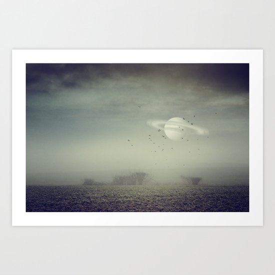 in my other world Art Print