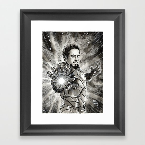 Iron-Man Framed Art Print