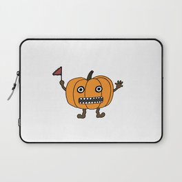 Anxious Pumpkin Laptop Sleeve