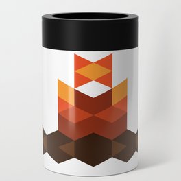 The Burning Log Can Cooler