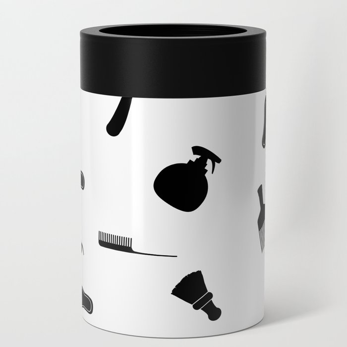 Hairdresser Pattern Can Cooler