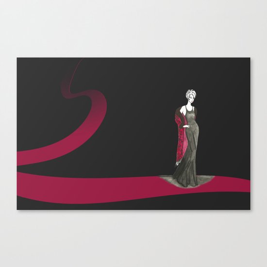Passionate Women 1 Ribbon Canvas Print