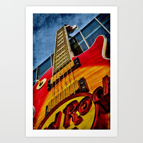 Hard Rock Cafe Vegas Art Print