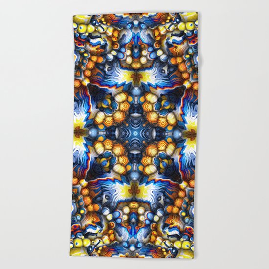 Melting Colors Beach Towel