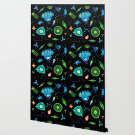 Plankton Wallpaper For Any Decor Style Society6