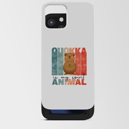 Quokka Is My Spirit Animal - Cute Quokka iPhone Card Case