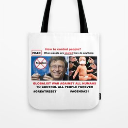 AGENDA 2030 You`ll own NOTHING Tote Bag