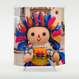 Mexican doll Shower Curtain