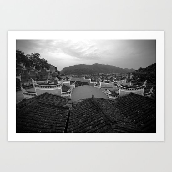 Phoenix China Art Print