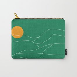 Mountains - Emerald Carry-All Pouch